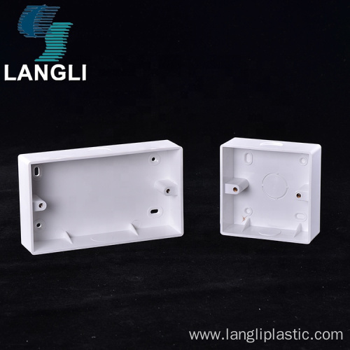 Electrical White Color 86 Type Box Switch Box